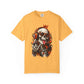 Neon Skull DJ Unisex Garment-Dyed T-shirt image