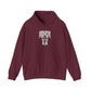 GOATED Skull Hooded Sweatshirt - S, Maroon image