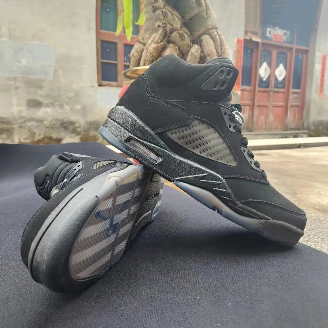 AJ 5 Black Cat Shoes Sneakers - nk0003907 image 6