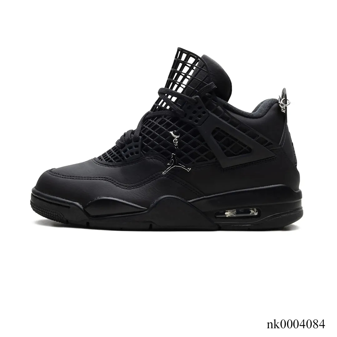 [Premium] AJ 4 NET Black Shoes Sneakers - nk0004084 image 1