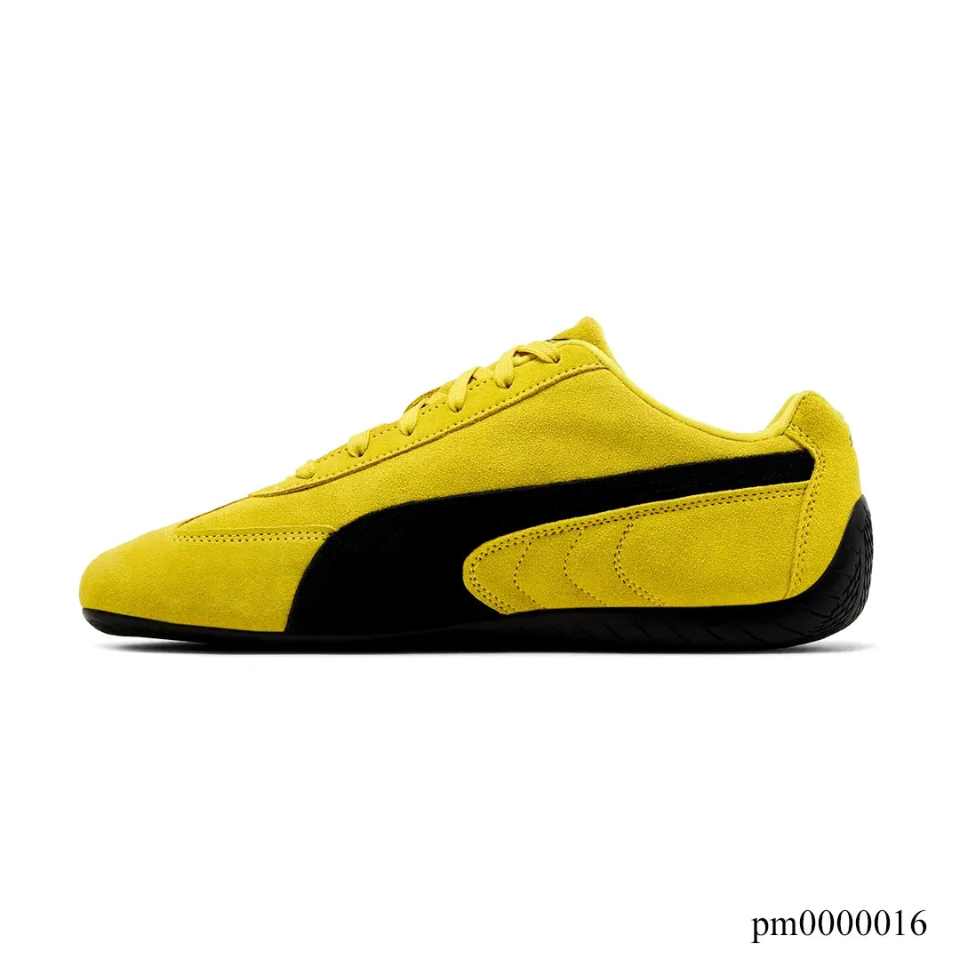 PM Speedcat OG Pelé Yellow Black Shoes Sneakers - pm0000016 image 1