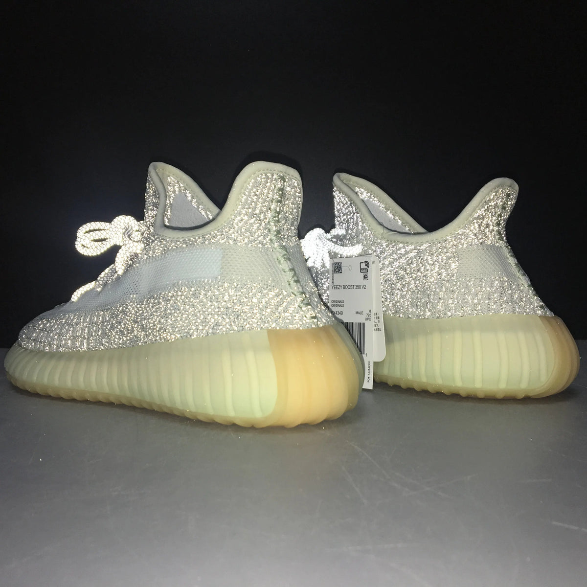 YzY Boost 350 V2 Yeshaya (Reflective) Shoes Sneakers - ad0000067 image 6