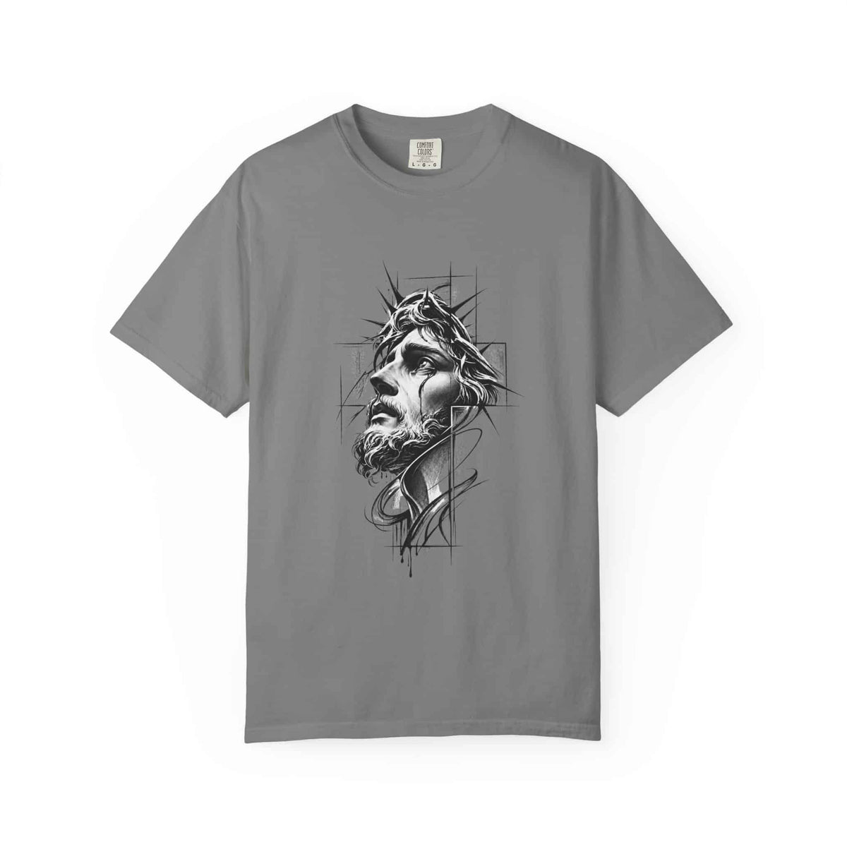 Crown of Faith 1 Unisex Garment-Dyed T-shirt image 61