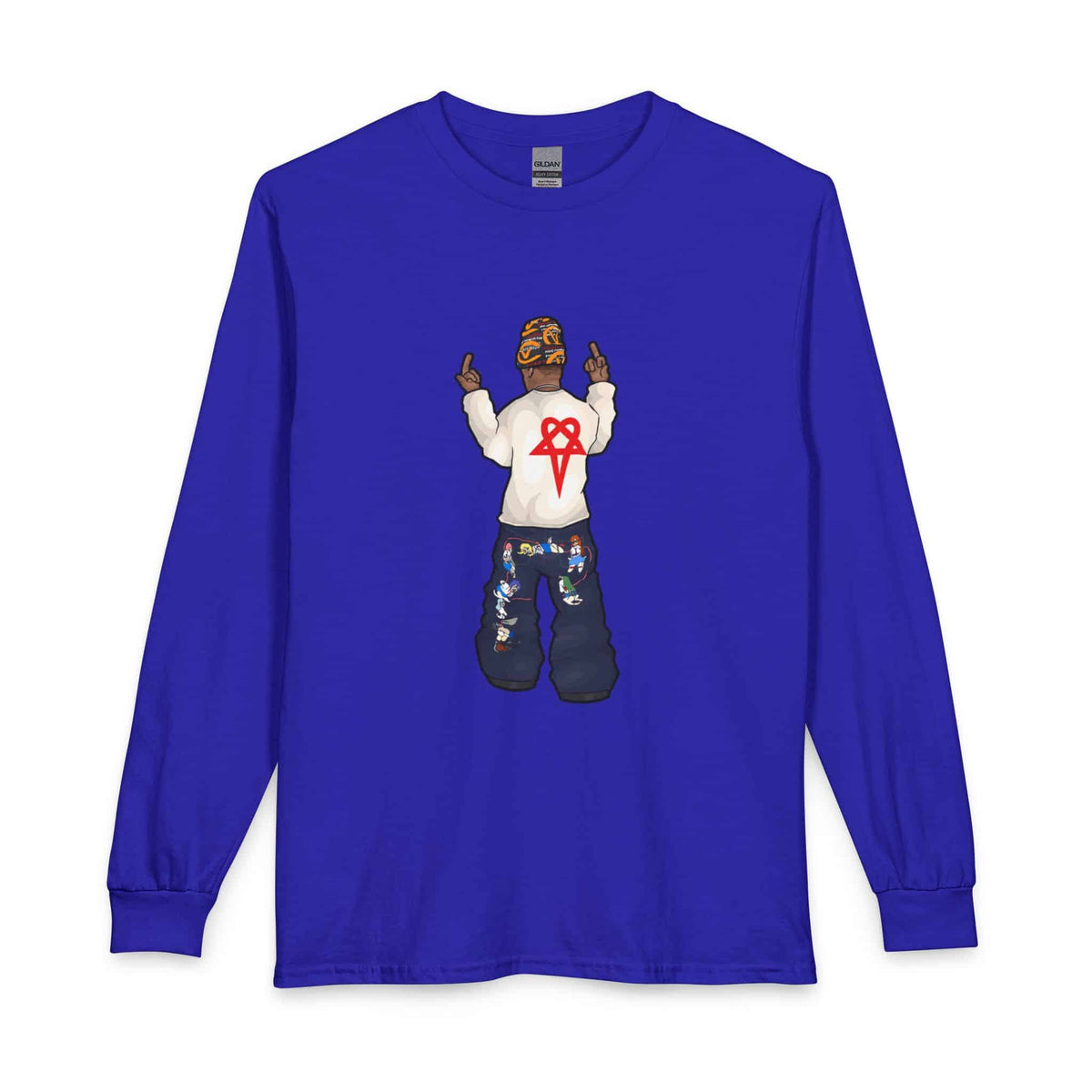 Rebel Attitude Long Sleeve T-Shirt image