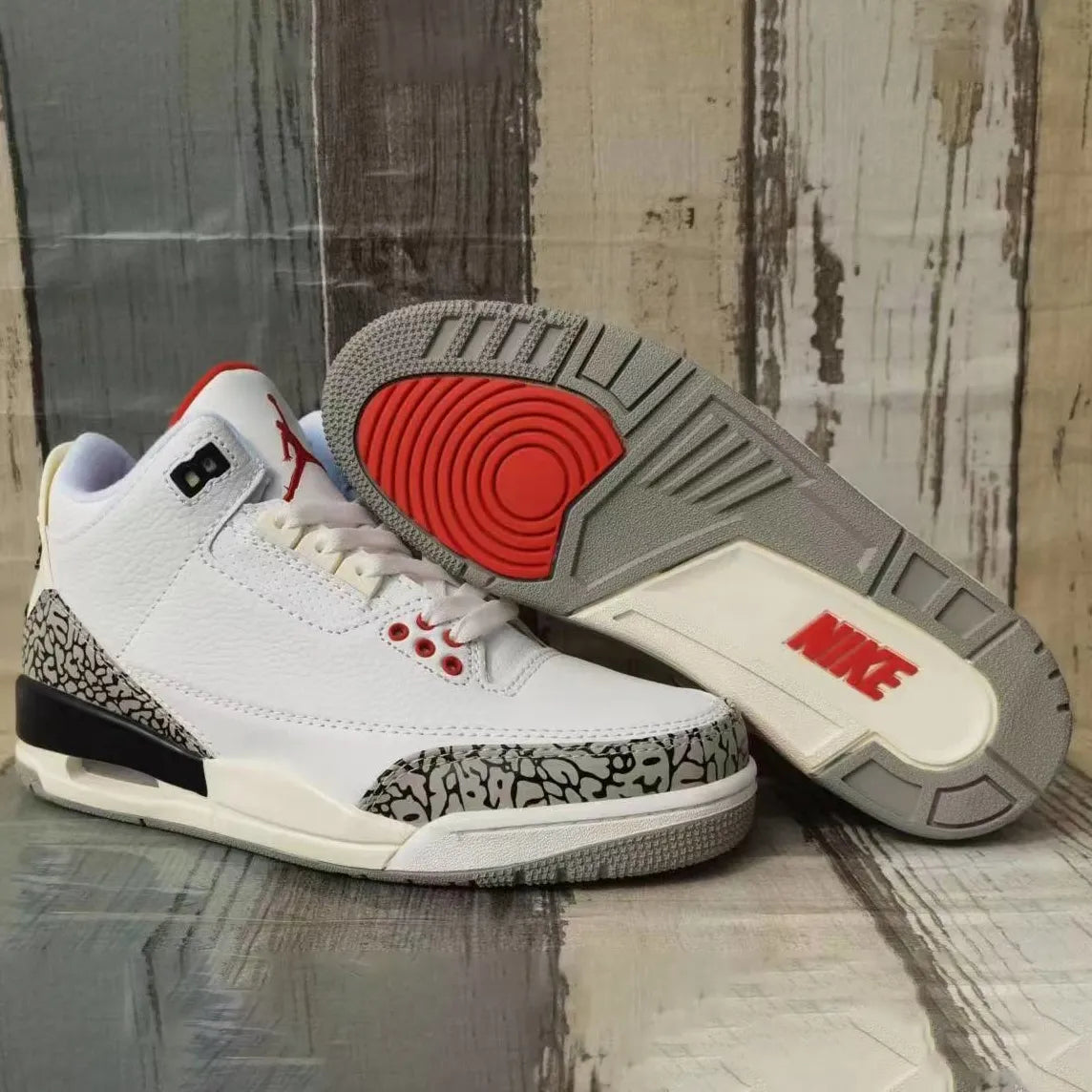 AJ 3 Retro White Cement Reimagined Shoes Sneakers - nk0002616 image 7