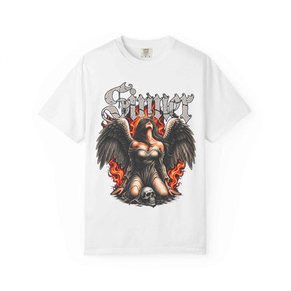 Sinner’s Flame Unisex Garment-Dyed T-shirt image 101