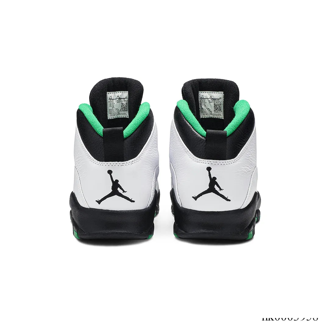 AJ 10 Seattle Shoes Sneakers - nk0003958 image 3