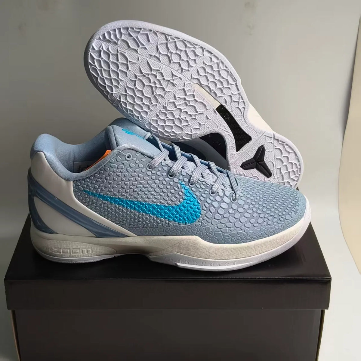 Caitlin Clark x Kobe 6 Protro Light Armory Blue Shoes Sneakers - nk0004707 image 12