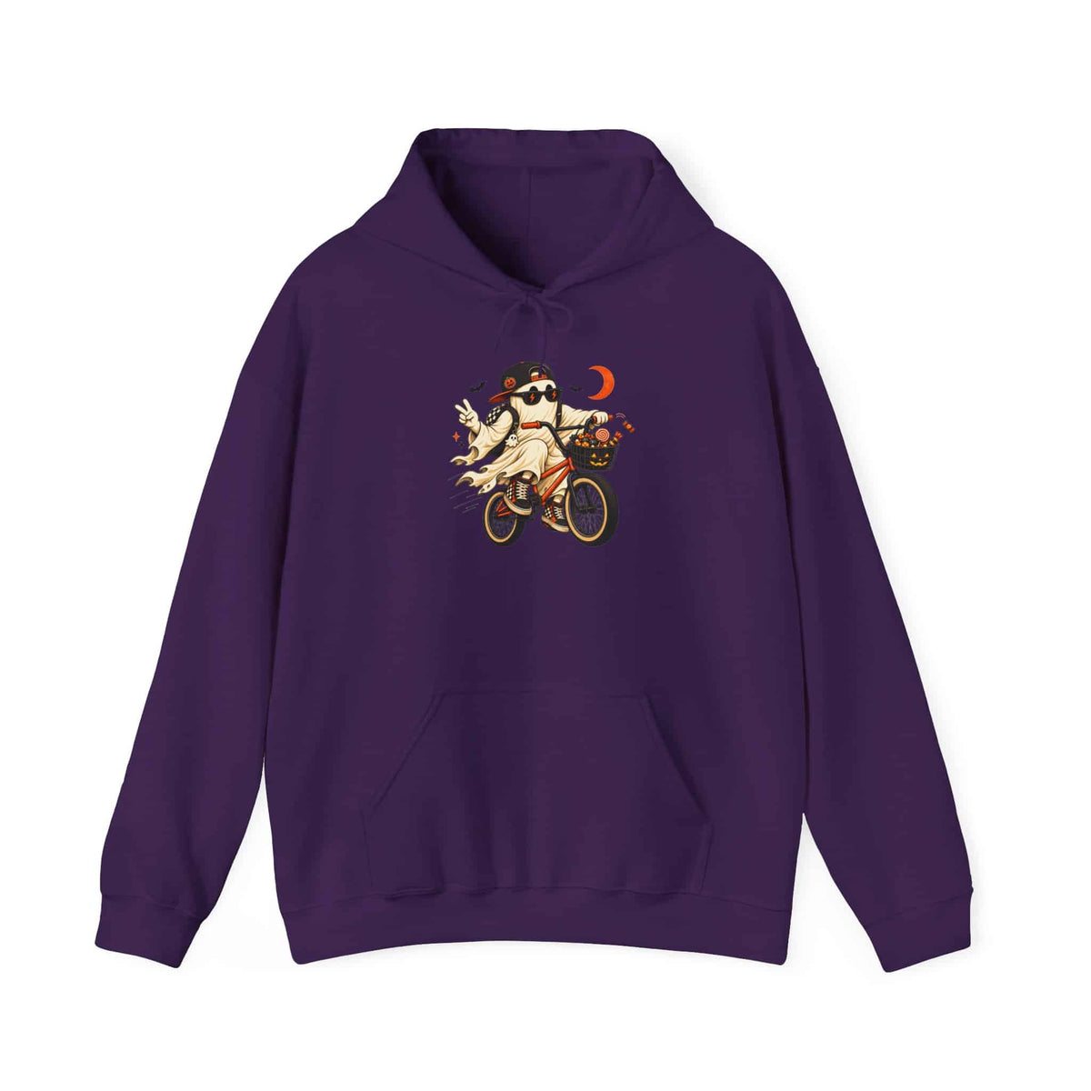 Ghost Rider BMX Hooded Sweatshirt - M, Purple image