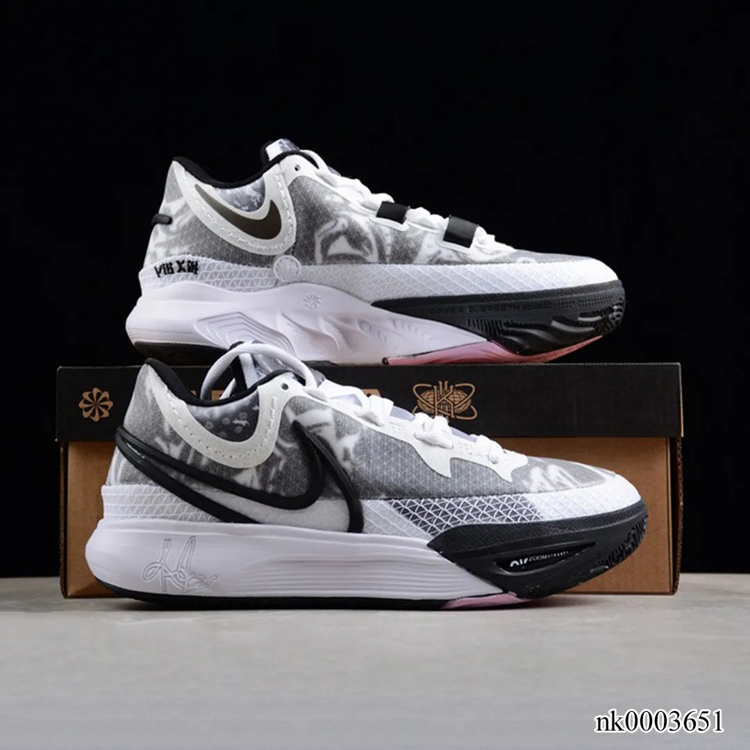 Kyrie 9 White/Black/Grey Shoes Sneakers - nk0003651 image 5