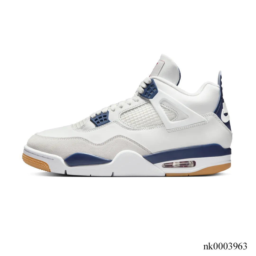 AJ 4 SB Navy Shoes Sneakers - nk0003963 image 1