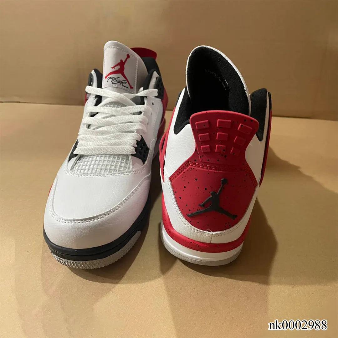 AJ 4 Red Cement Shoes Sneakers - nk0002988 image 6