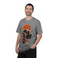 Retro Skater Skeleton Halloween Unisex Garment-Dyed T-shirt image 58