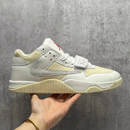 Travis Scott x AJ Jumpman Jack TR "White/Cream" Shoes Sneakers – nk0005326 image 2