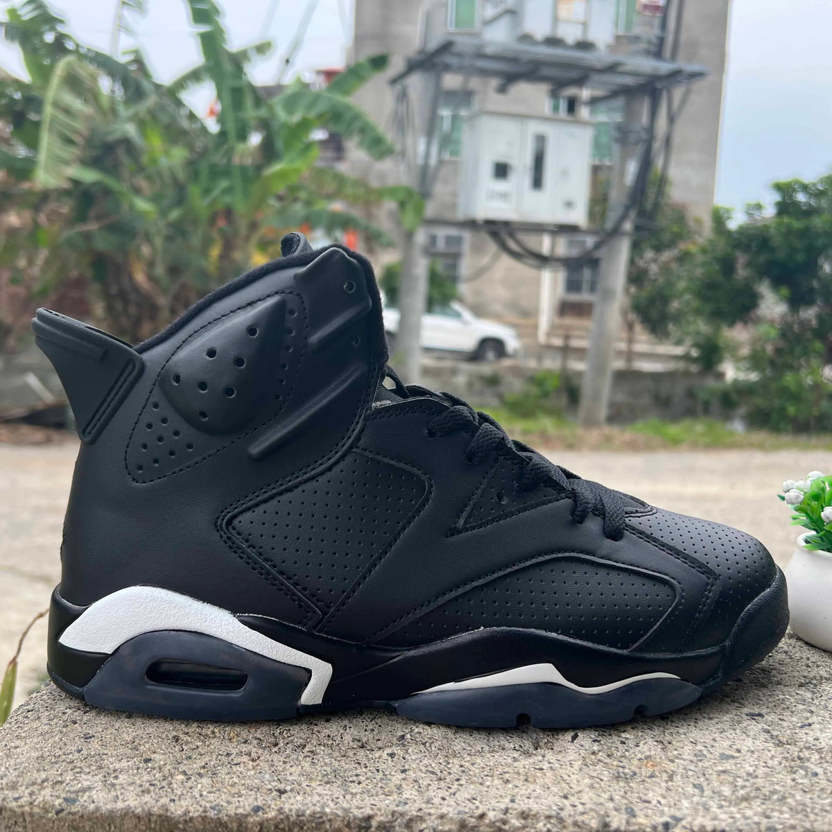 AJ 6 Black Cat Shoes Sneakers - nk0003840 image 8