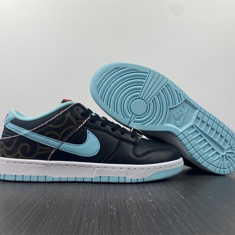 Dunk Low Barber Shop Black Shoes Sneakers - nk0002007 image 5