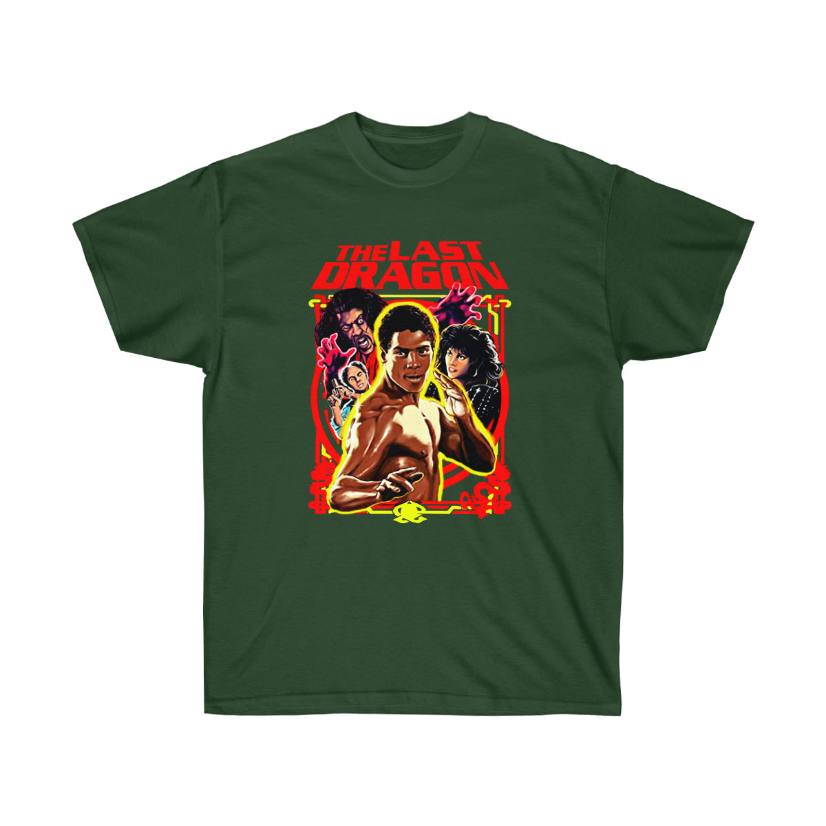 Rap Daragon Men T-Shirt - Forest Green, M image