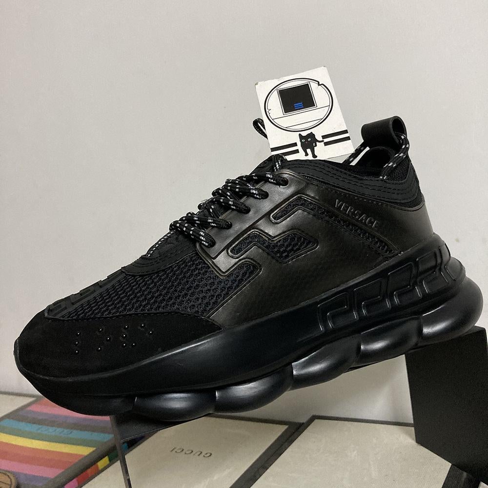 Chain Reaction Full Black Shoes Sneakers - ve0000001 image 6