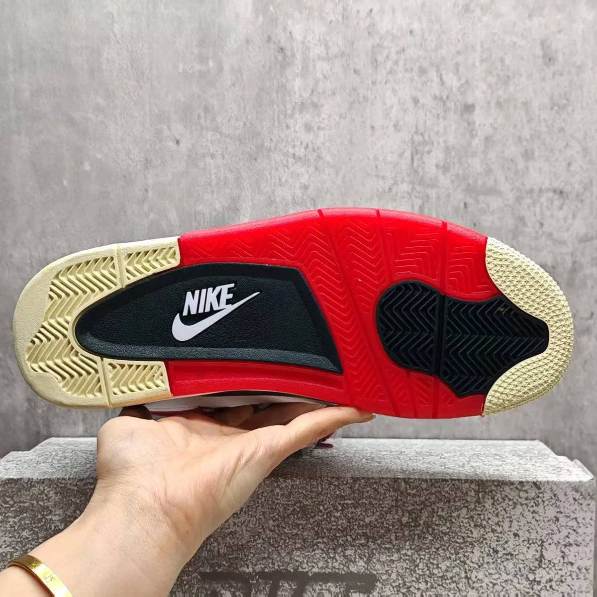 Nigel Sylvester x AJ 4 Sail/ Brick After Brick Shoes Sneakers - nk0004547 image 4