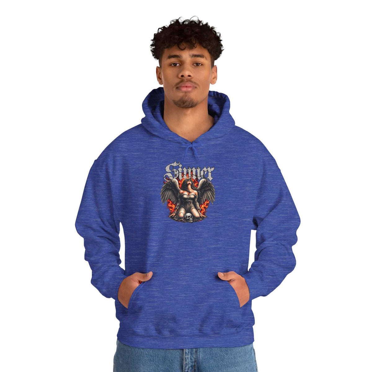 Sinner’s Flame Hooded Sweatshirt image 39