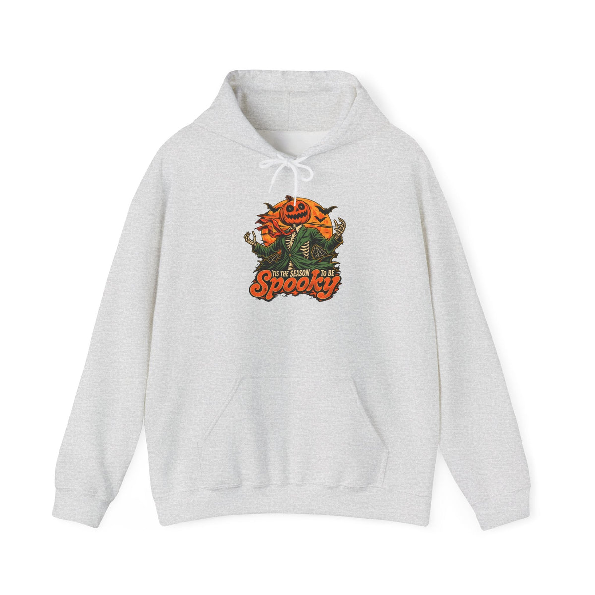 Spooky Season Hooded Sweatshirt - M, Ash image