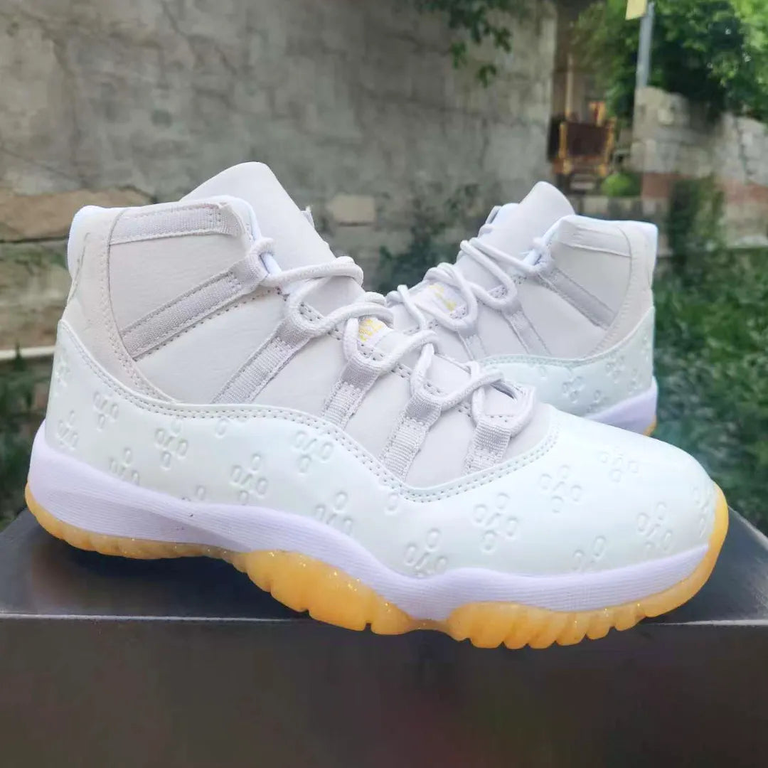 Drake x AJ 11 OVO Monogram White Sample Shoes Sneaker - nk0004469 image 2
