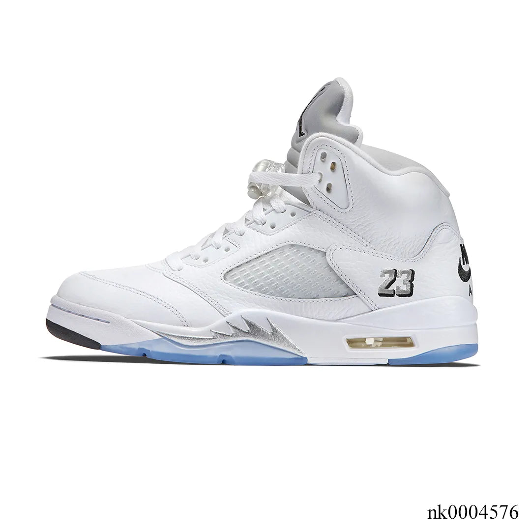 AJ 5 White Metallic (2026) Shoes Sneakers - nk0004576 image 1