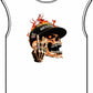 GOATED Skull Unisex Garment-Dyed Muscle Tee image