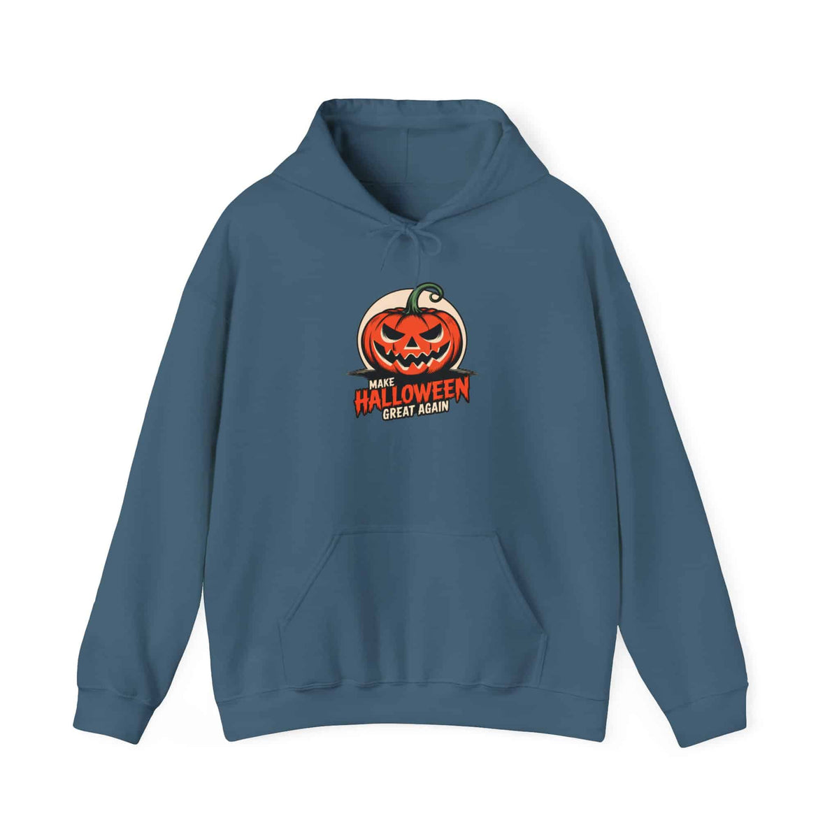 Make Halloween Great Again Hooded Sweatshirt - S, Indigo Blue image