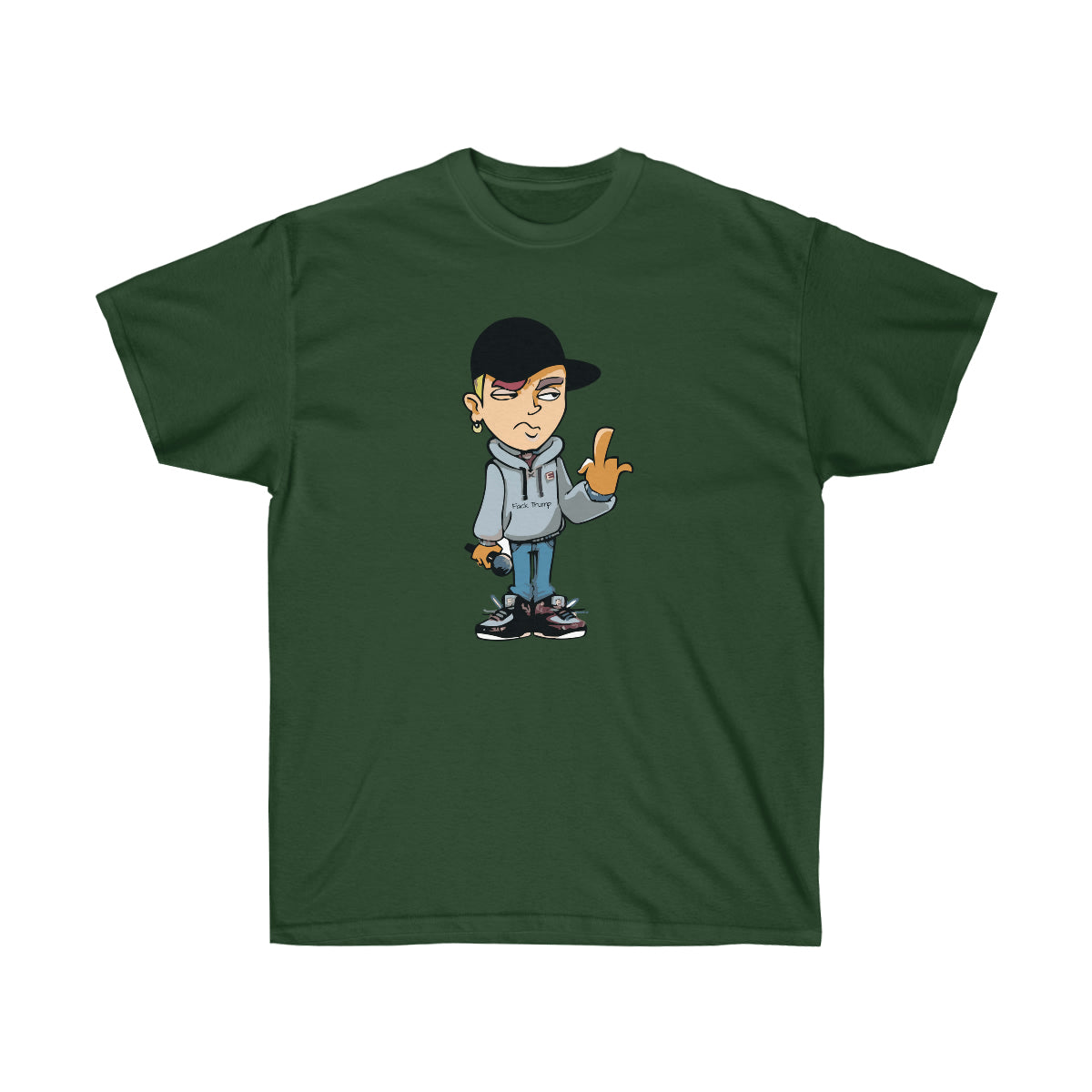 FK You Men T-Shirt - Forest Green, S image