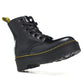 DM Molly Leather Platform Boots in Black Buttero Shoes Sneakers - nk0005494 image 3
