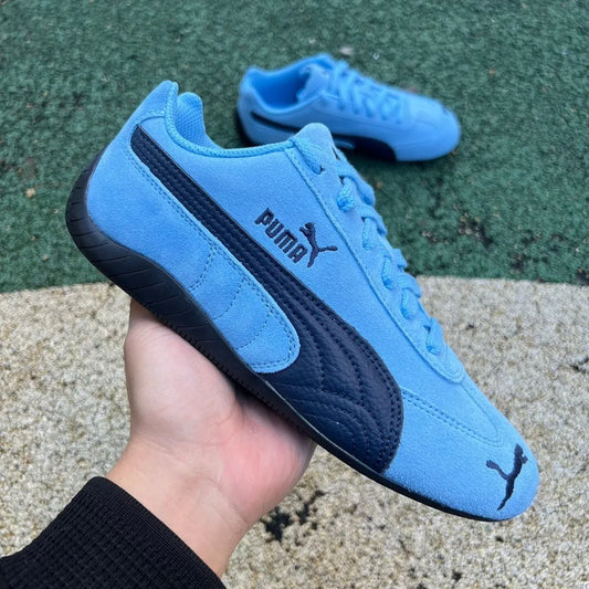 PM Speedcat Archive Light Blue Club Navy Shoes Sneakers - pm0000011 image 2