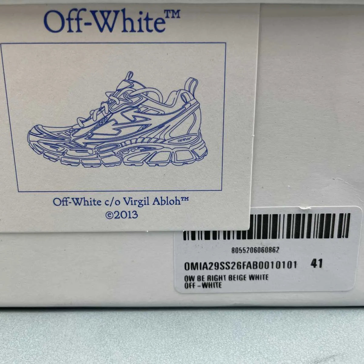 OW "Be Right Back" Open Shoes Sneakers - nk0005407 image 17