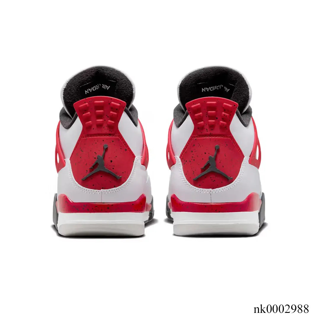 AJ 4 Red Cement Shoes Sneakers - nk0002988 image 4