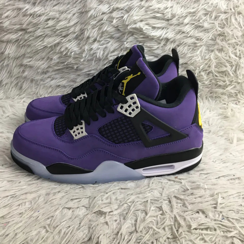 AJ 4 Lakers/ Lakershow Shoes Sneakers - nk0004535 image 4
