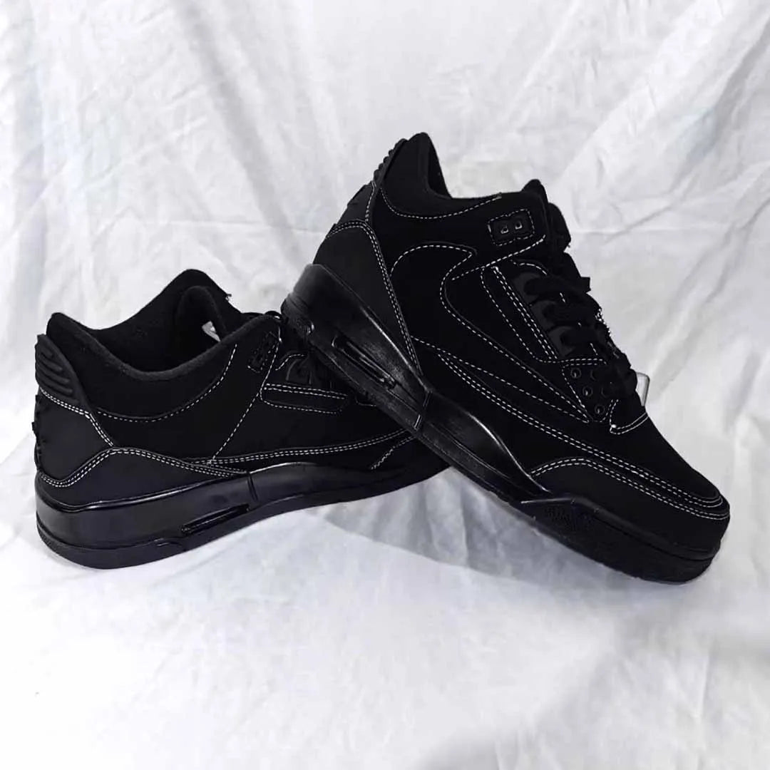 Travis Scott x AJ 3 Black Cat Shoes Sneakers – nk0004396 image 5