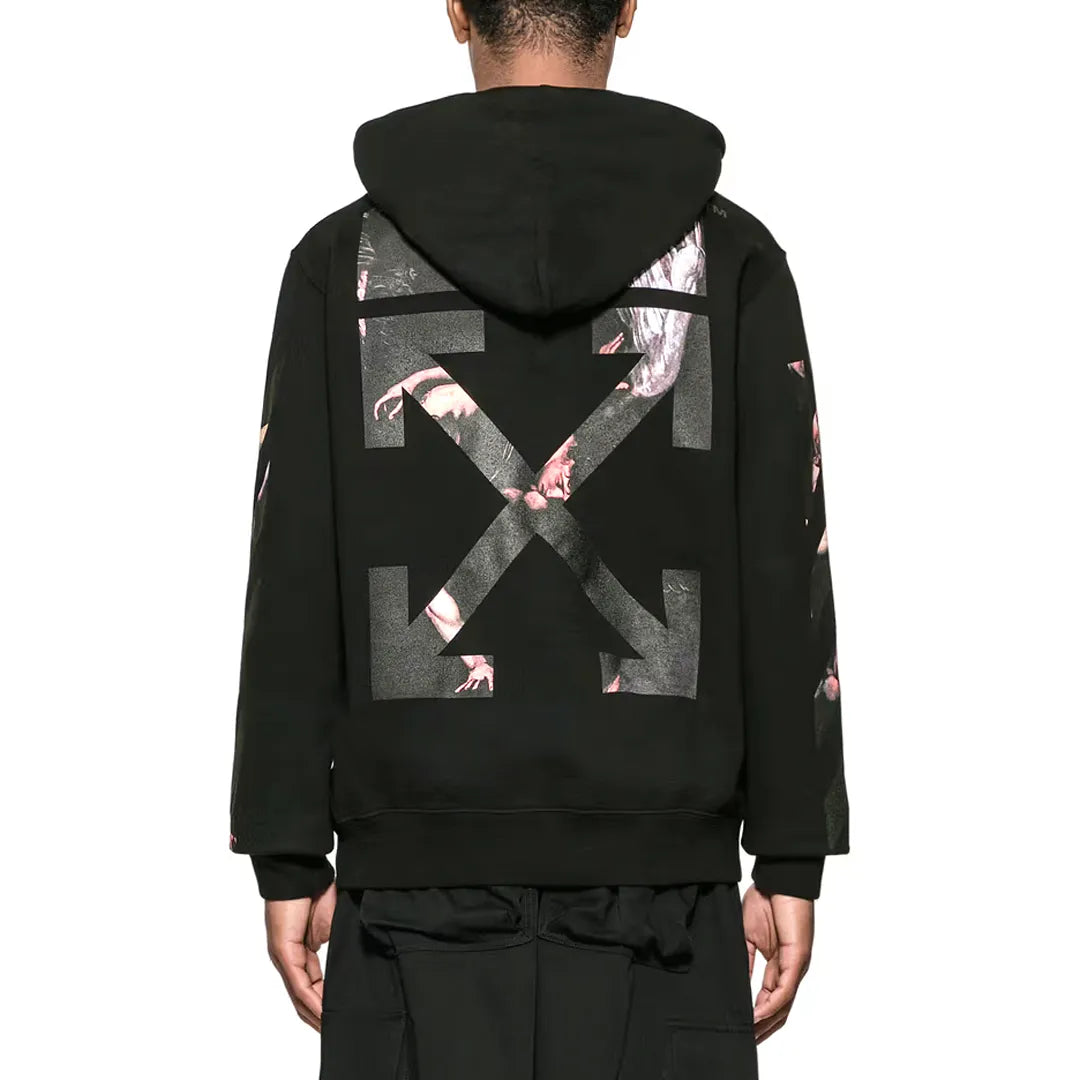 OW Caravaggio Arrows Hoodie in Black - 342 - owf0000342 image 2