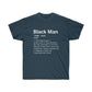 Black Men Definition Men T-Shirt - Blue Dusk, 3XL image