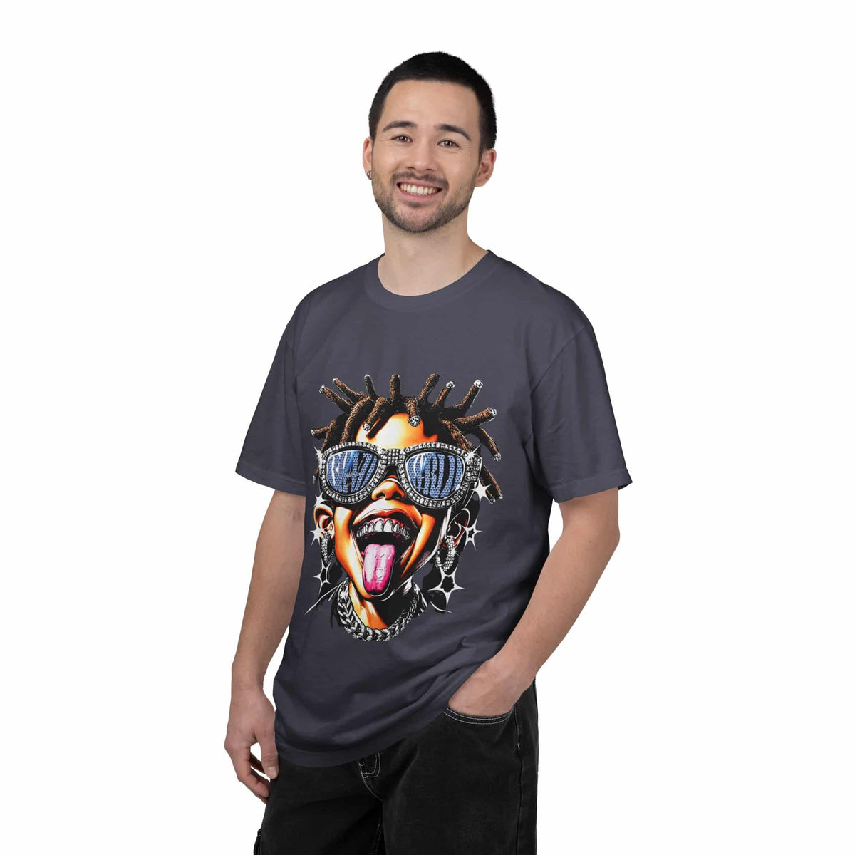 Diamond Drip Unisex Garment-Dyed T-shirt image 95