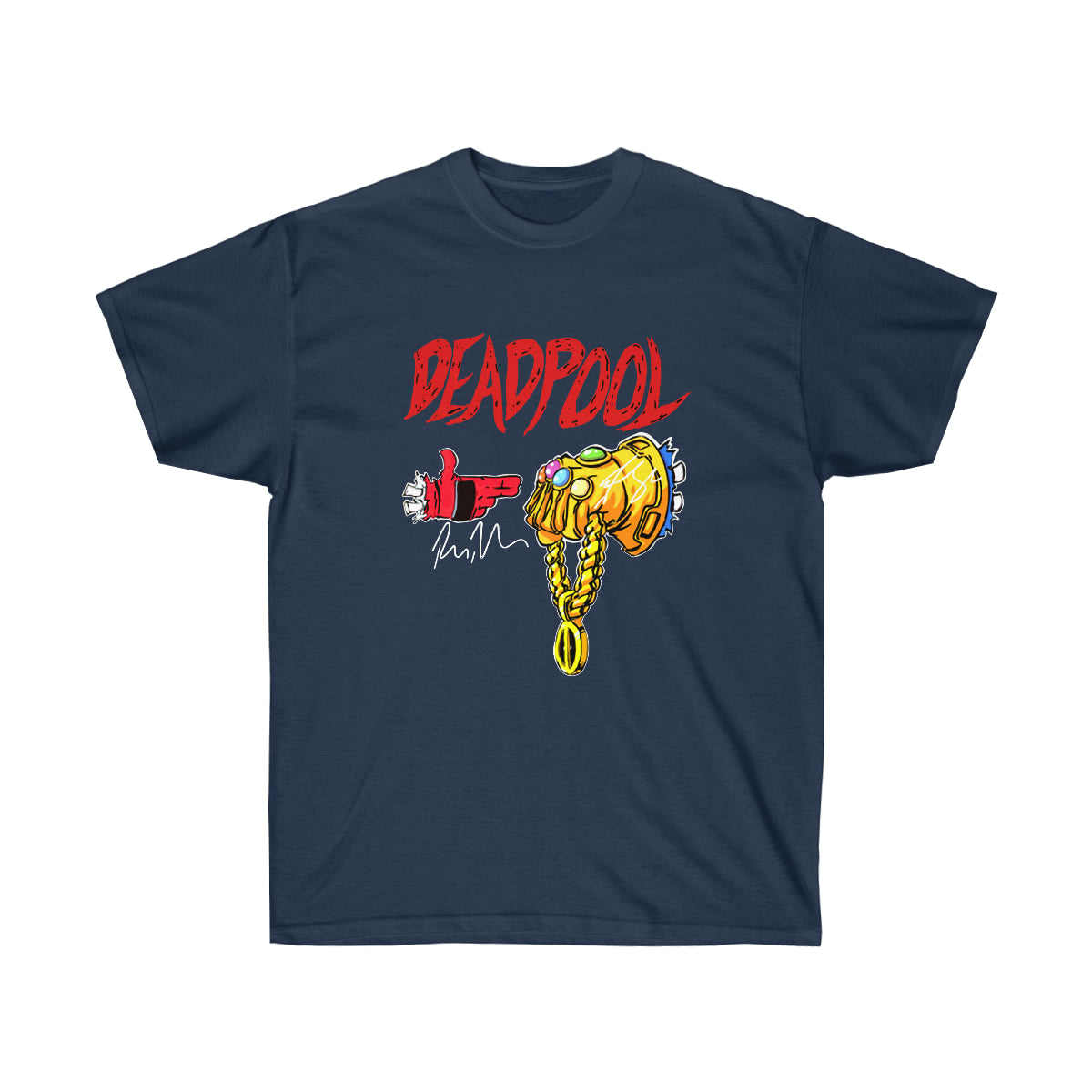 Rap DP Thanos RTJ Men T-Shirt - Navy, XL image