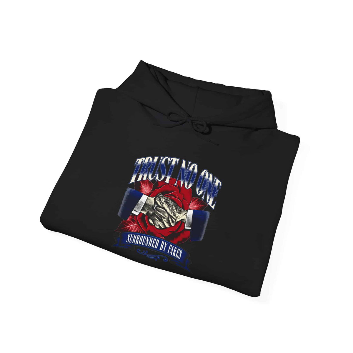 Graphic Print Hooded Sweatshirt - POD0037 image 3