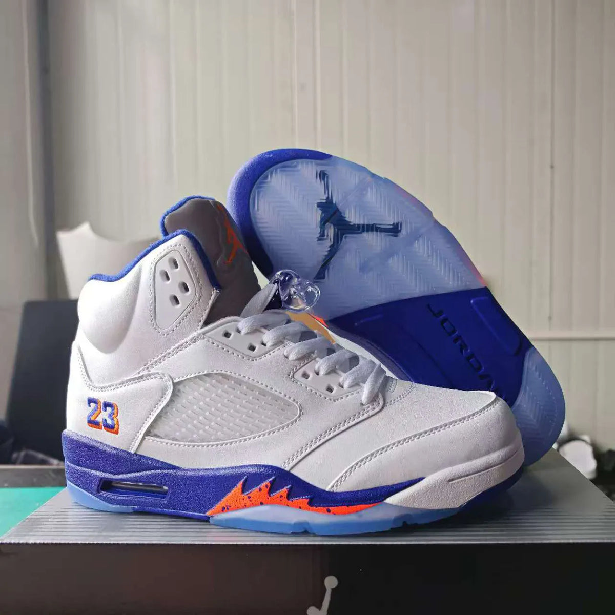 AJ 5 “Phoenix Suns” Shoes Sneakers - nk0005235 image 7