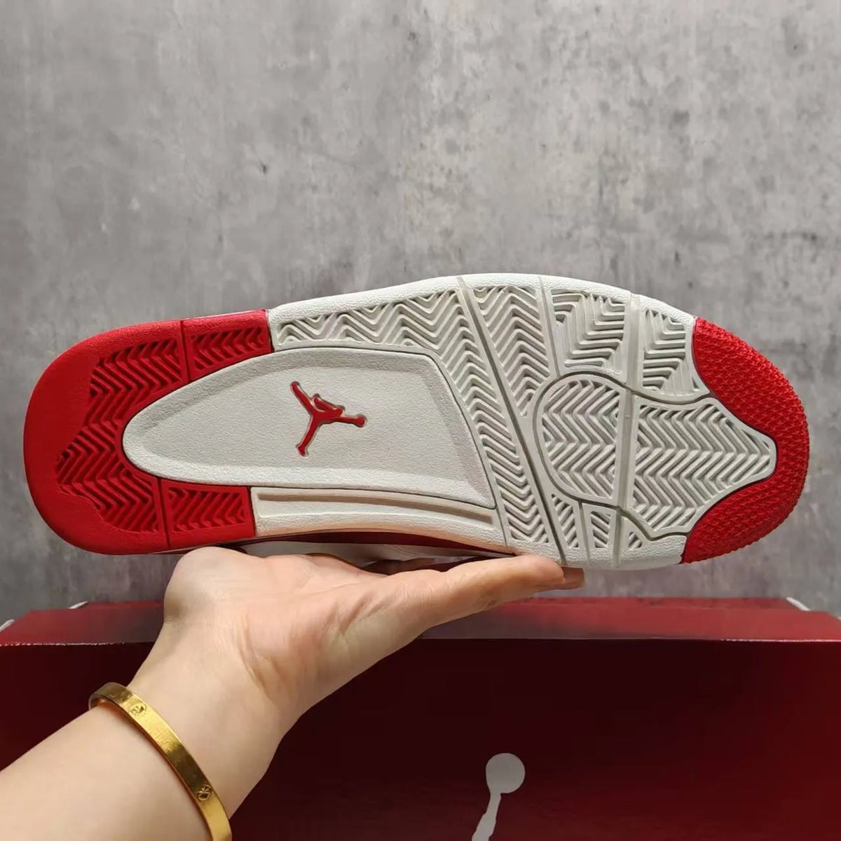 AJ 4 Sierra Red Shoes Sneakers - nk0004667 image 12