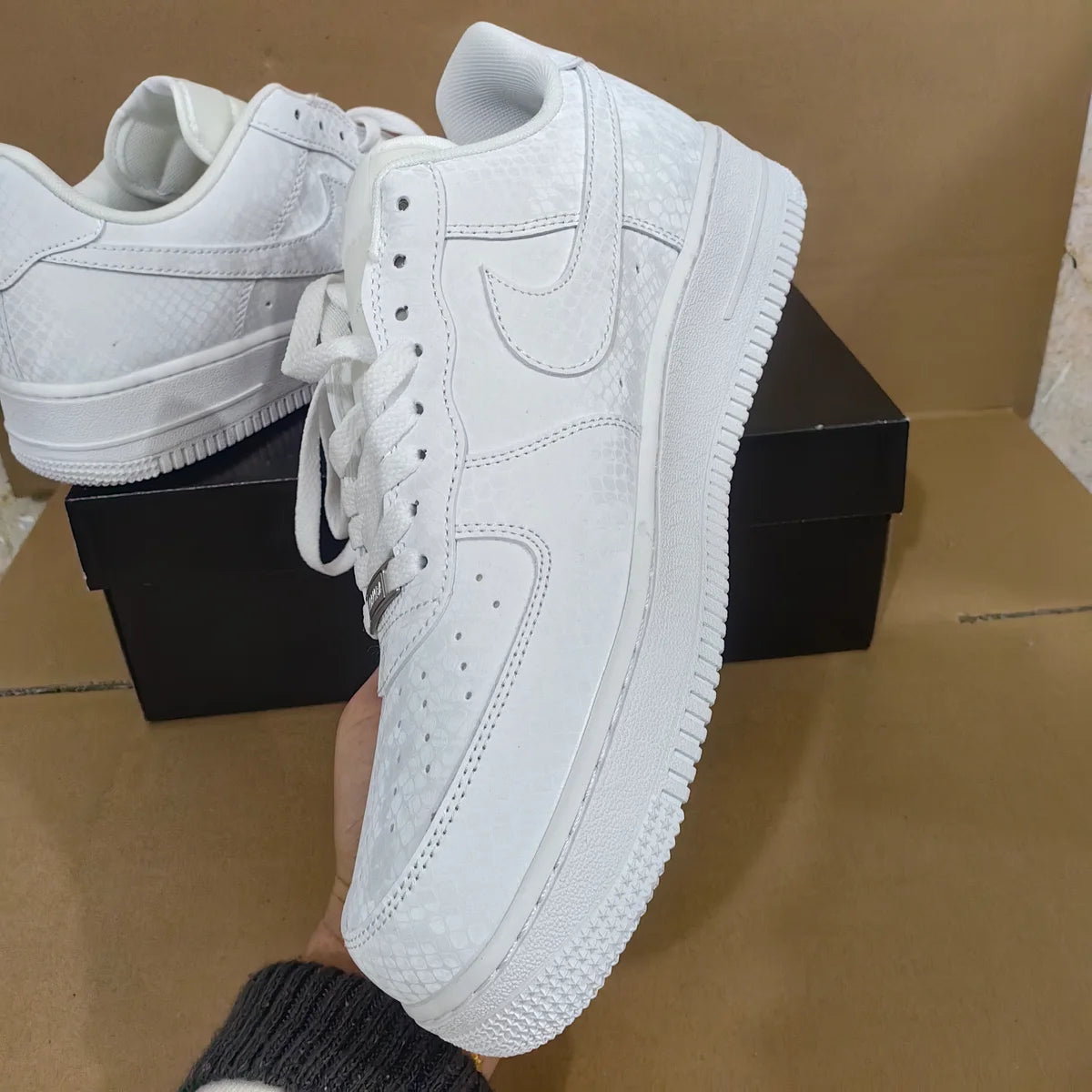 Kobe Bryant x AF 1 Low Triple White Shoes Sneakers - nk0004496 image 18