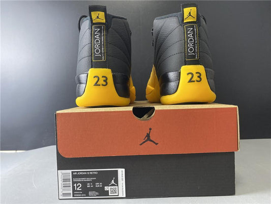 AJ 12 Retro Black University Gold Shoes Sneakers - nk0000758 image 2