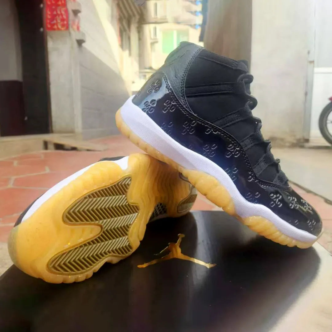 Drake x AJ 11 OVO Monogram Black Sample Shoes Sneakers - nk0004416F image 3