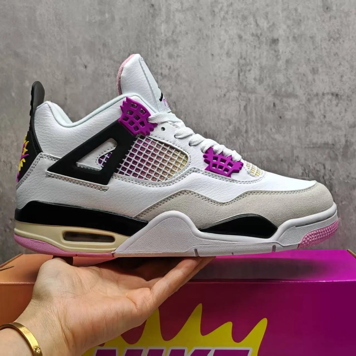 AJ 4 Comic Shoes Sneakers - nk0004726 image 2