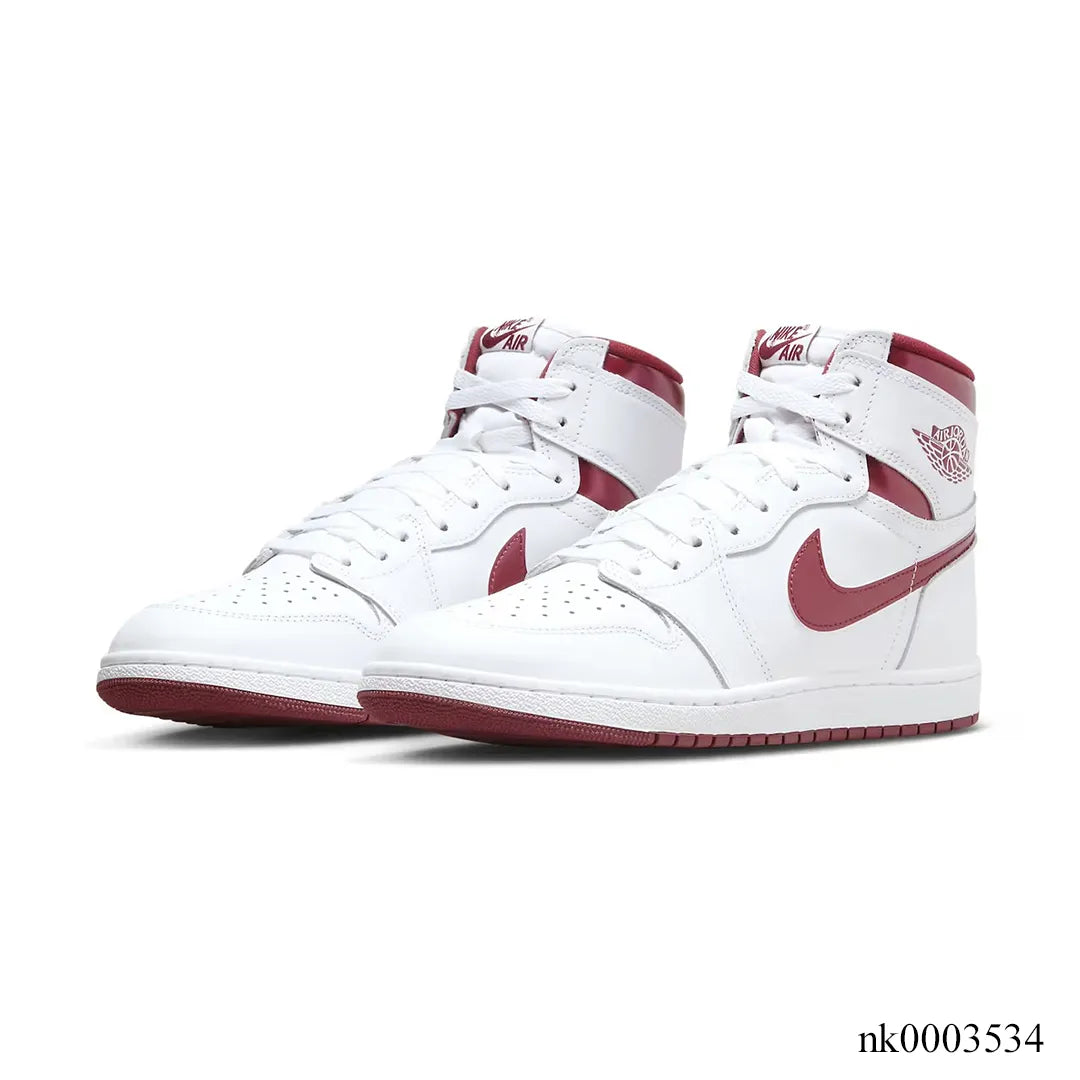 AJ 1 High 85 Metallic Burgundy Shoes Sneakers - nk0003534 image 2