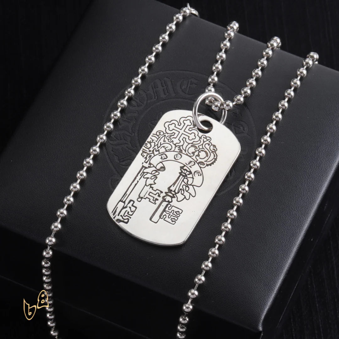 CH Dog Tag Necklace - CH0020 image 4