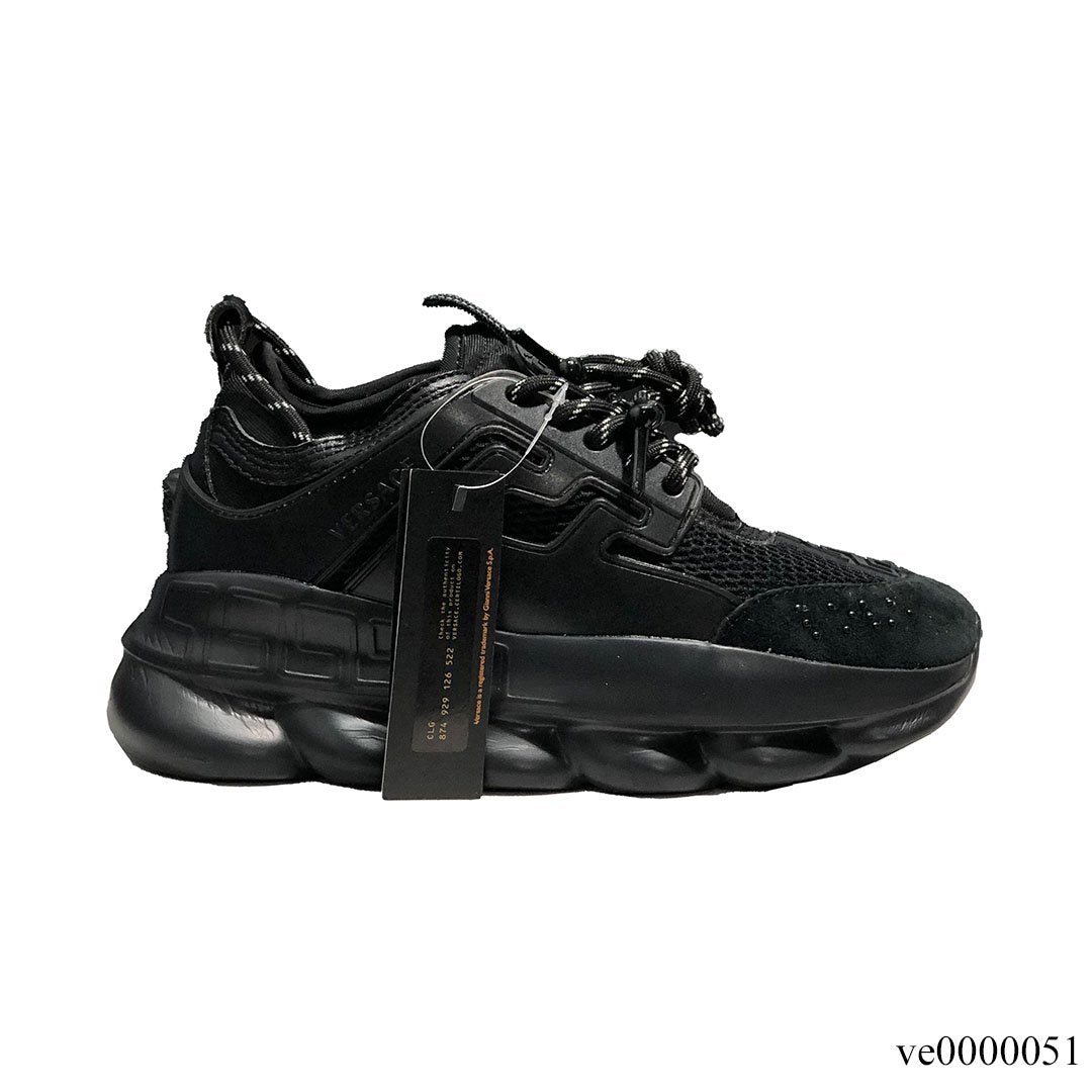 Chain Reaction Full Black Shoes Sneakers - ve0000051 image